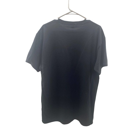 Disc Golf Shirt VERTIGO SWIRL Discgolfer Vinyl Custom Logo L T-Shirt Black - Picture 6 of 7